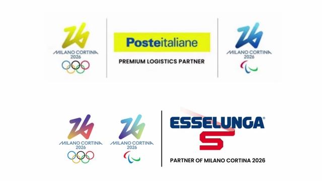 Posteitaliane e Esselunga - Premium Partner e Partner dei Milano-Cortina 26