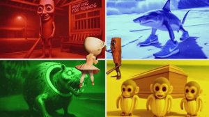 ТУНГ‑ТУНГ САХУР vs ТРАЛАЛЕРО vs МОЗГОЗООМБИ vs ТРАЛАЛЕРИТОС — АБСУРДНЫЙ ТАНЦЕВАЛЬНЫЙ БАТТЛ под EDM!