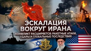 Ракетные удары Ирана и ответ Израиля: конфликт расширяется
