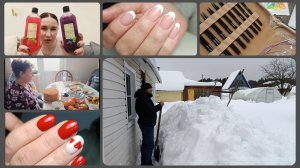 Влог/Много ноготочков/ДР мужа/Заказ Фаберлик/Подарок от мужа/Повязушки/Дачку замело