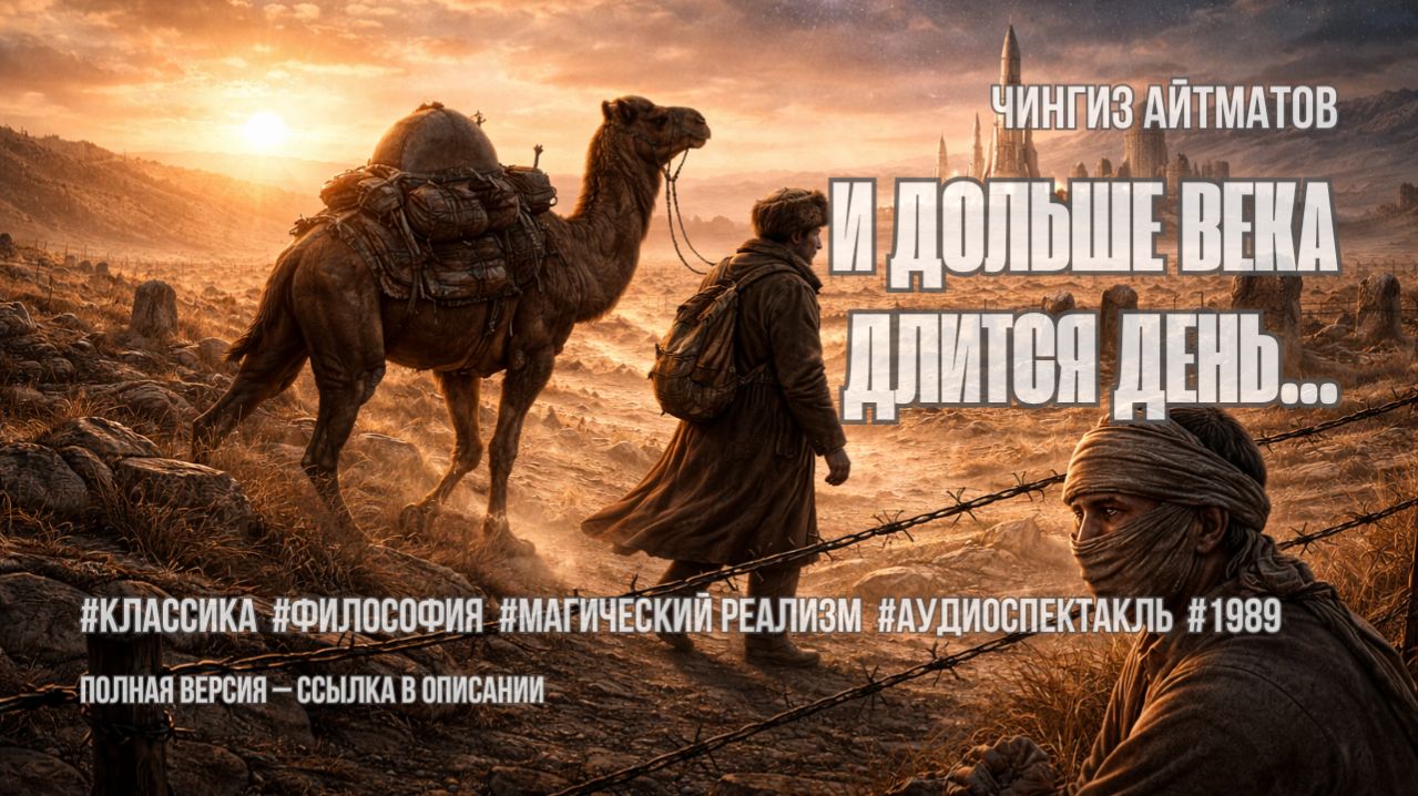 Аудиоспектакль. Чингиз Айтматов — «И дольше века длится день…»