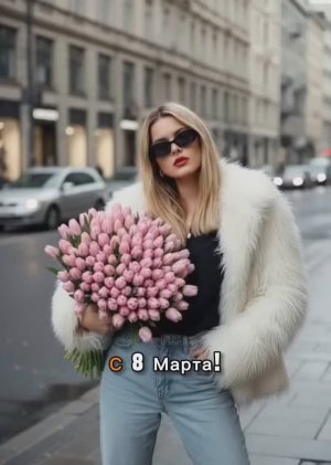 С 8 марта! #весна #букет #тюльпаны
