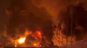 💥 Горит нефтеперерабатывающий завод на востоке Тегерана, - 9 канал Израиля