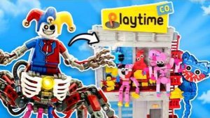 ЛЕГО Я построил ИГРОВУЮ ФАБРИКУ POPPY PLAYTIME FACTORY из конструктора LEGO...