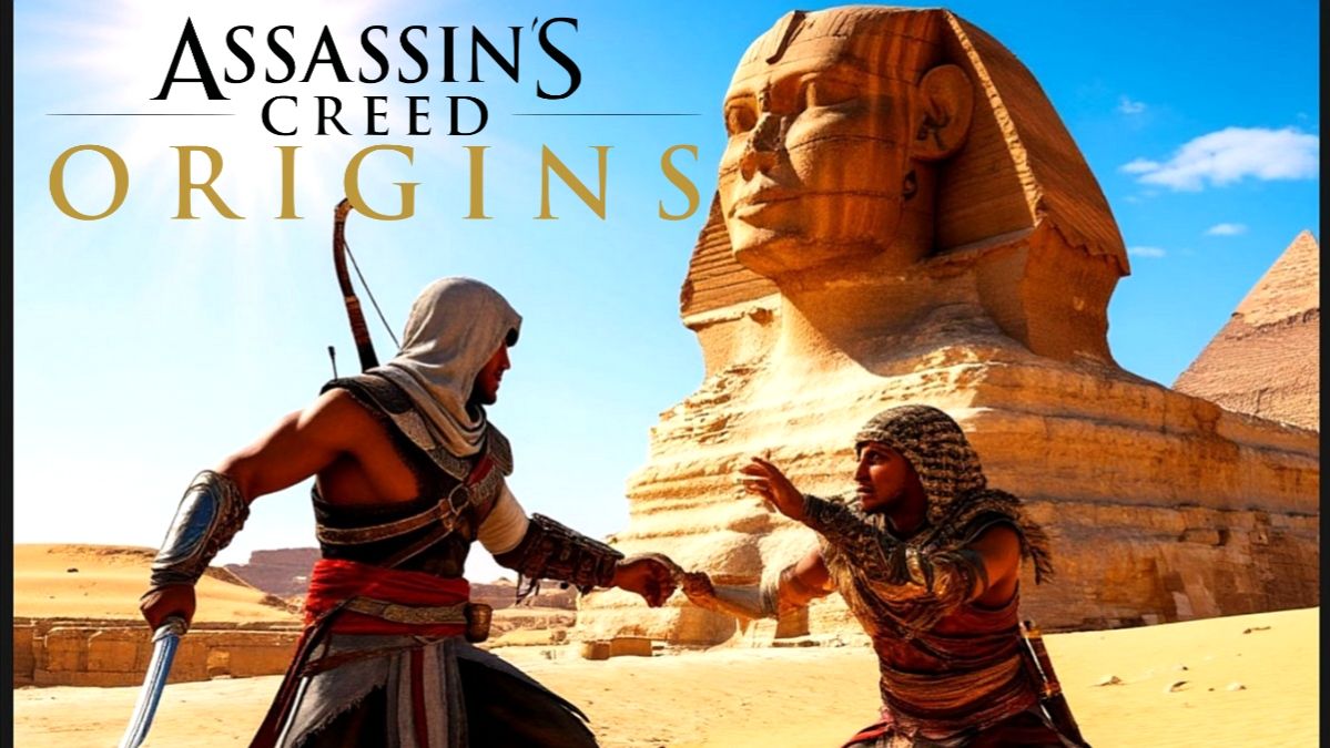 AC Origins #11. СФИНКС РАЗОЧАРОВАЛ, СУДИТЕ САМИ. Киноигра на русском с комментариями.