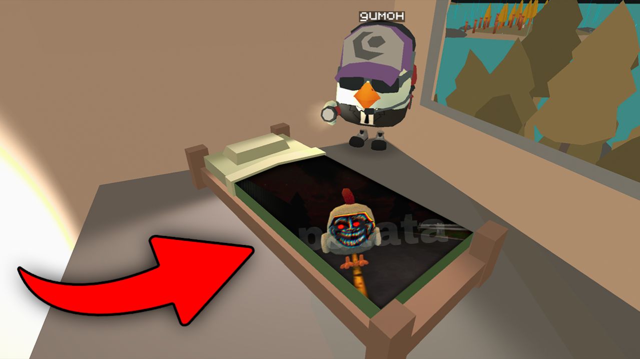 😨 Чикен Ган, но У Мобов Есть Секретные Базы!