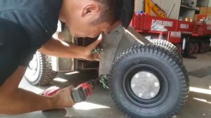 Самодельный колесный погрузчик  Caterpillar 994 масштаб 1 14  часть 6  радиоуправляемая модель