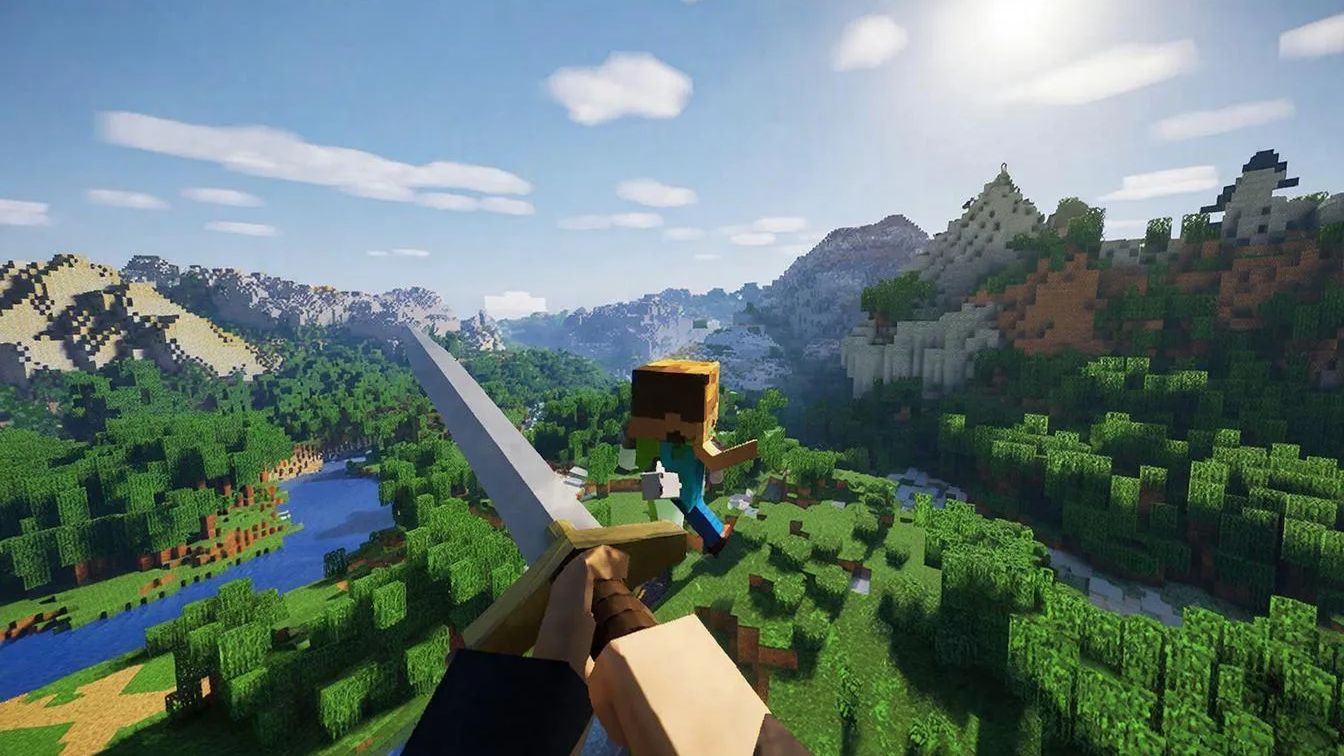 Я играю в МАЙНКРАФТ НА СЕРВЕРЕ