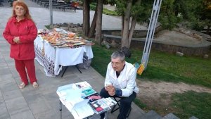 1171, 23.05.2021, Орёл, парк, Ярмарка Мастеров выжигание и роспись по дереву Андрей Левин, солдатики