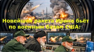 Новейшая ракета Ирана бьёт по военным базам США: Вот, что о ней известно.