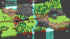 Первый взгляд, Unrailed, 1 запуск