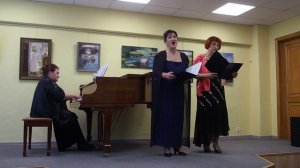 12 А. Рубинштейн, М. Лермонтов. Горные вершины. Зинаида Ганеева, Евгения Малеева, Людмила Калинина