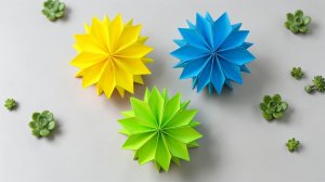 Цветы из бумаги Поделки оригами на 8 марта