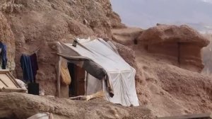 Жизнь в застывших горах.