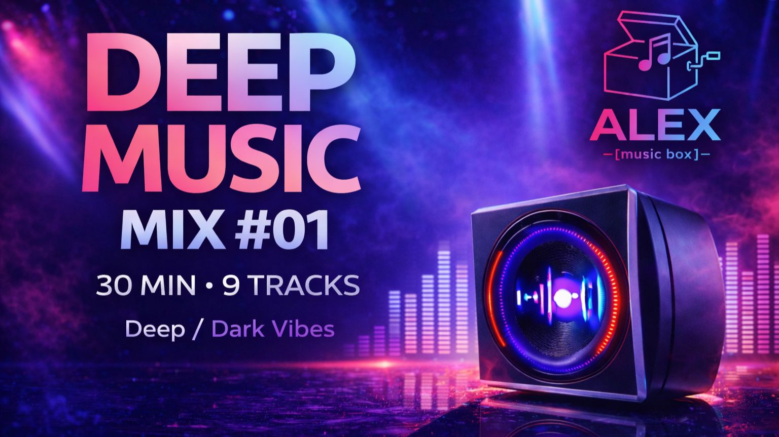 DEEP MUSIC MIX #01 | Atmospheric Deep Bass House | 30 MIN