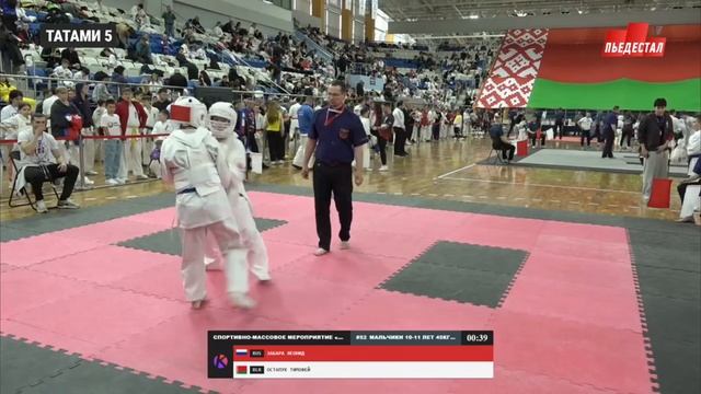 1/8 финала. Забара Леонид - Остапук Тимофей (Беларусь)