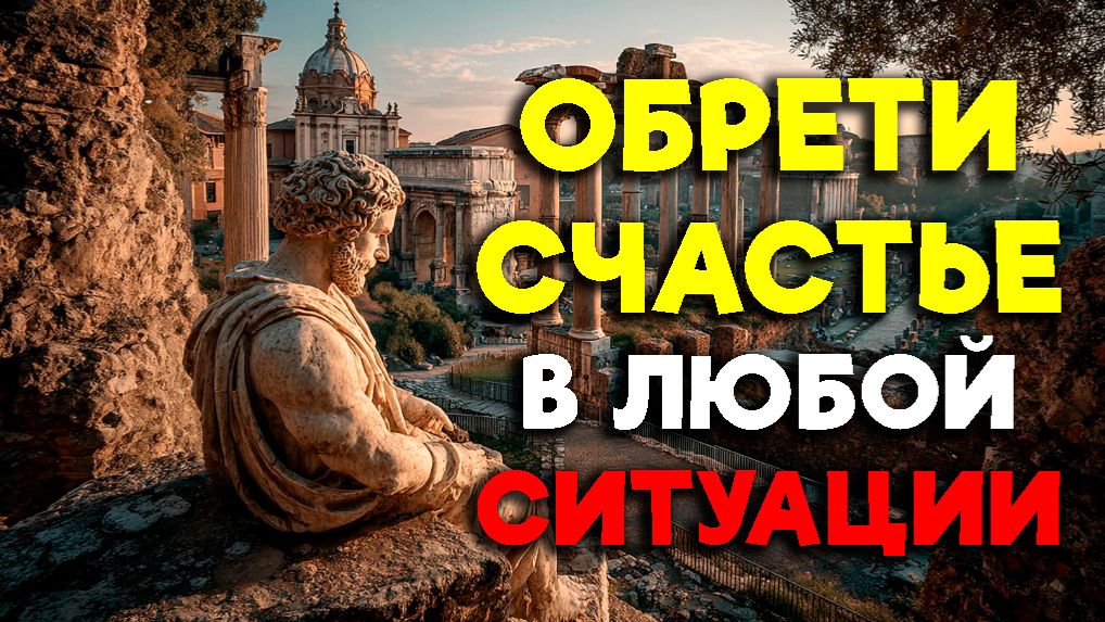 НАЙДИ СЧАСТЬЕ В ЛЮБОЙ СИТУАЦИИ! 8 ПРАВИЛ СТОИКОВ. | Стоицизм.