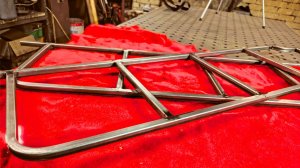 ГНЕМ 15х15 Шикарный ЗАКАЗ! Из профильной трубы и КЕРАМИКИ!