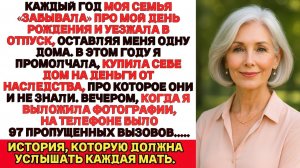 Лицом к лицу | Семья забывала про мой День Рождения | Аудио рассказ| Слушать истории