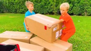 Влад и Ники - Крис и дом из лего