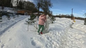 Начало марта 2026. Прогулка по Гагаринскому парку.