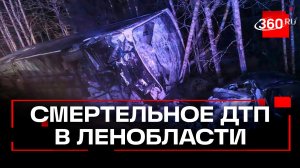 Два человека погибли в ДТП с автобусом в Ленобласти