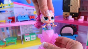 Кукла ЛОЛ превращается в Русалочку! Мультик с куклами.