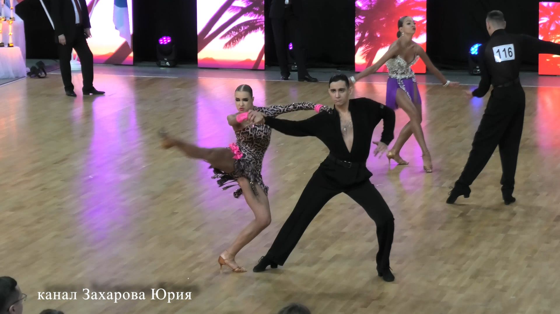 Хаймович Андрей и Зуева Оксана Румба латина  19 января 2025 Новосибирск