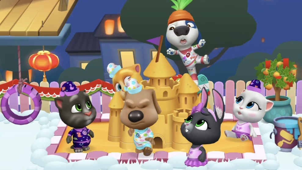 Кот. Том и Его Друзья