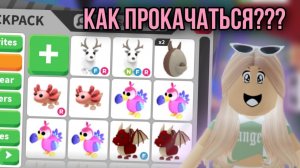 КАК ПРОКАЧАТЬ СВОЙ ИНВЕНТАРЬ В АДОПТ МИ Как стать богатым в адопт ми