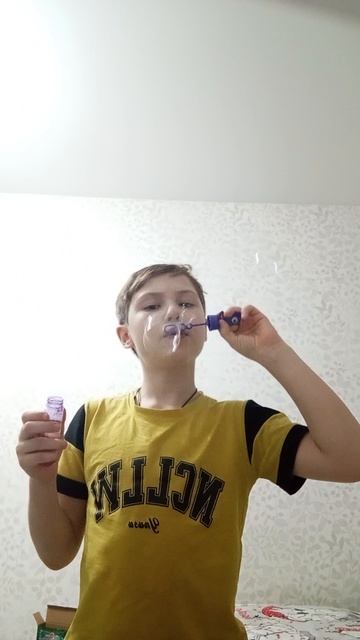 Самодельные мыльные пузыри👎