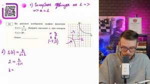 На рисунке изображён график функции f(x)=k／x+a. Найдите значение х, при котором f(x)=20 - №15636