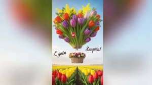 Поздравление с 8 марта от Алисы.