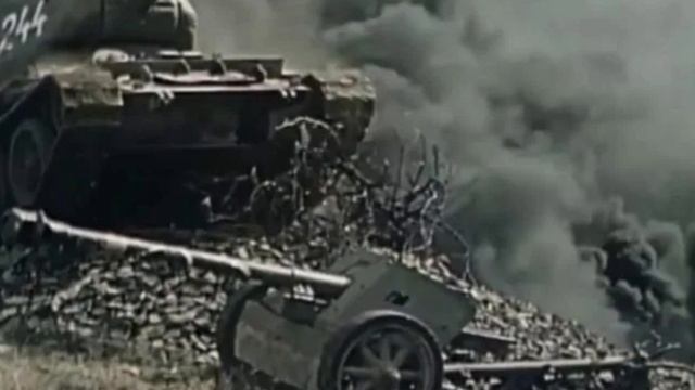 Тридцатьчетвёрка.Стихи и музыка: Алексей Давиденко.Исполнение ИИ.