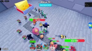 Roblox Играем с другом в Cheese Tower Defense Защита сырной башни