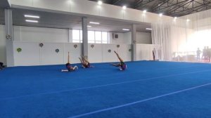 ТР 1 спортивный разряд, Распутина - Бумбуль - Романенко, КРОО ФСА, Балансовое упражнение