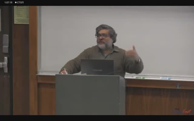 Винай Лал - Моральная и политическая мысль Махатмы Ганди, Лекция 11 из 19, 5 мая 2016 года