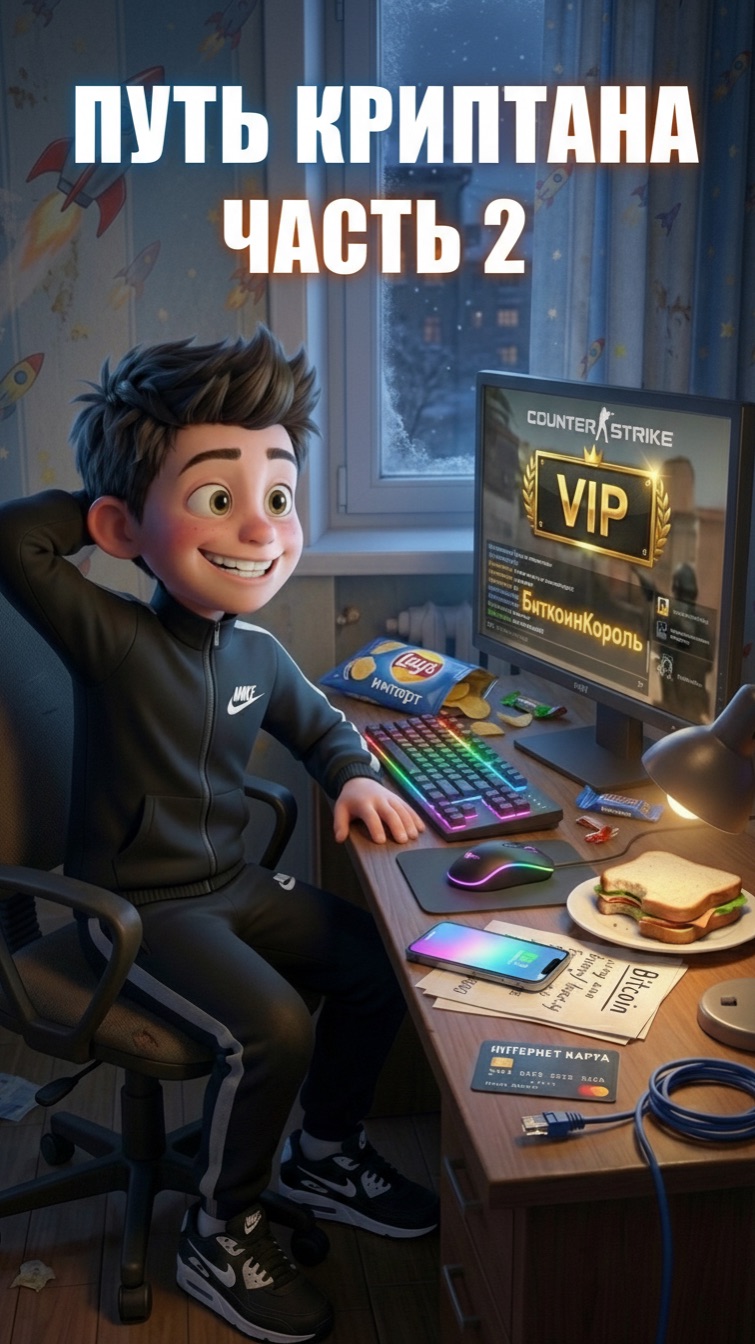 Путь криптана 2-я серия, подпишись чтоб не пропустить новую серию