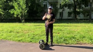 Гироскутер MiniPro 10,5" Зеленый граффити обзор Я глухой!! 💪