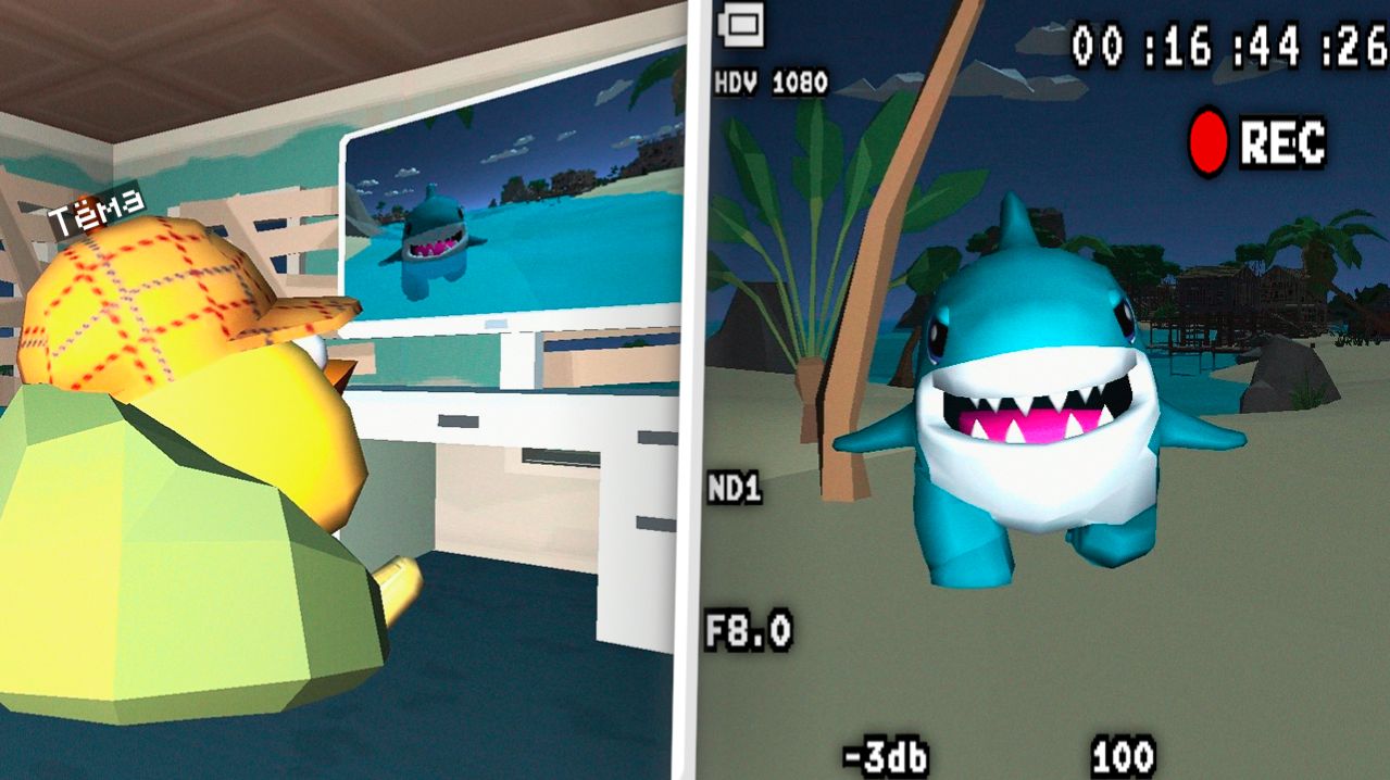 😨 Заснял Акулу на Камеру в Чикен Ган! Тёмофф Chicken Gun