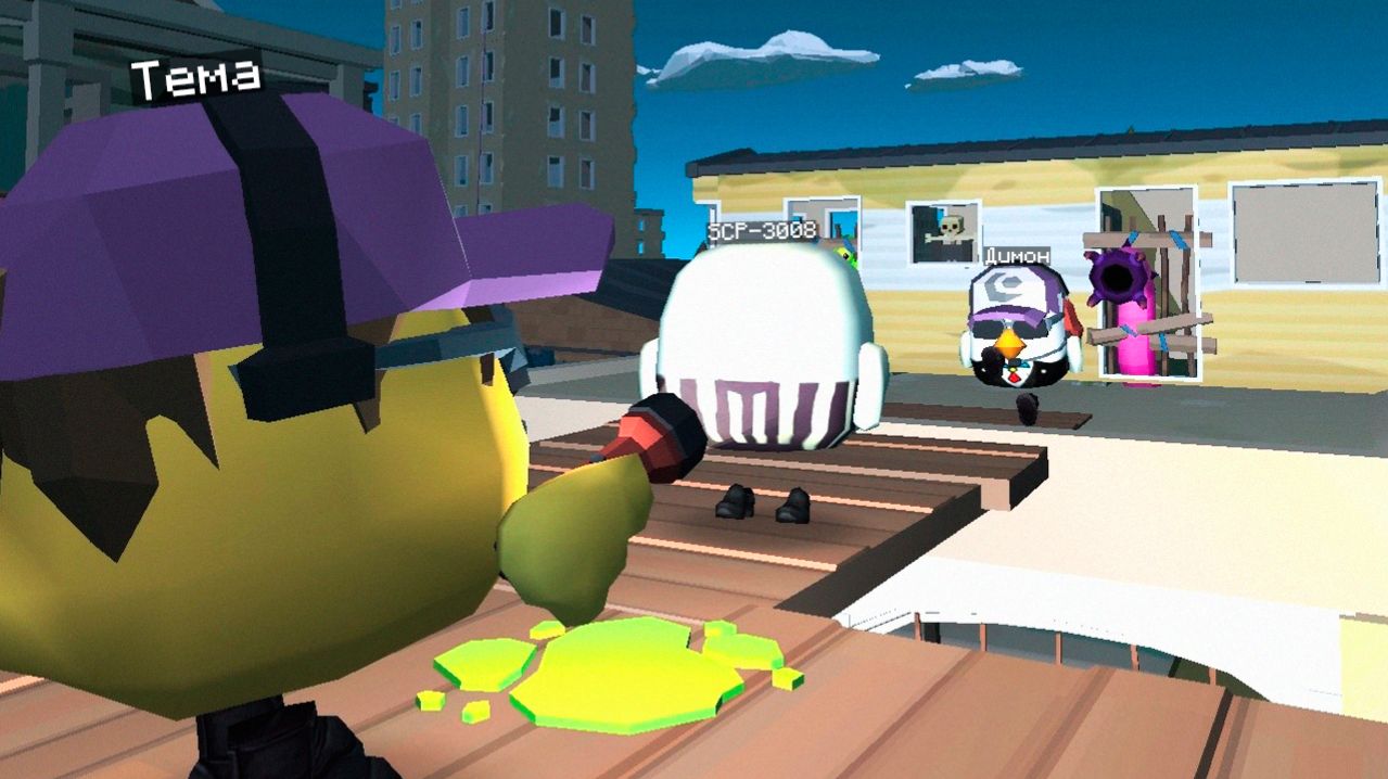 😨 Охотники на SCP Мистику в Чикен Ган! Тёмофф Chicken Gun