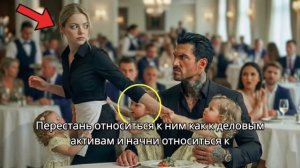 Тройняшки босса мафии сказали первые слова они указали на официантку и назвали её своей мамой