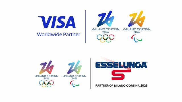 Visa e Esselunga - Partner mondiale e Partner dei Milano-Cortina 26