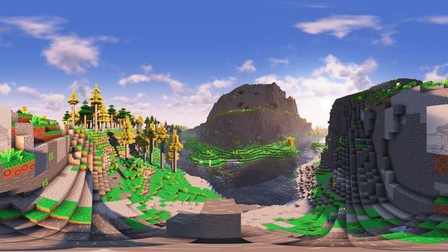 Art010. Прогрузил все чанки. Красиво, всего 1 кадр.