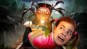 Choo Choo Charles - поезд-паук. Страшилки от Даши Юрьевны.