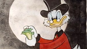 Рисуем Скруджа Макдака. Утиные истории. Duck Tales.