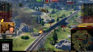 Отличный бой на карте Тихий берег на Арте - Объект 261.