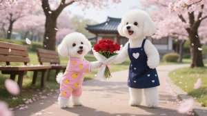 У крошки-щенка не было денег, только любовь... 💐💝