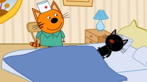 Три кота. Три кота врач.