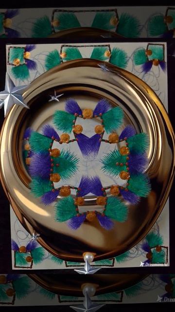 dreamina-2025-12-05-1323-Asymmetrical bouquet of diamond branches...